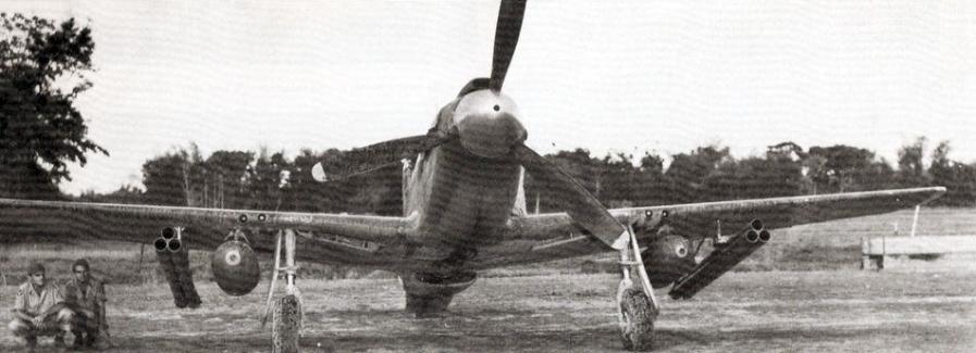 Mustang p 51a 311th fbg dinjin india with bazookas