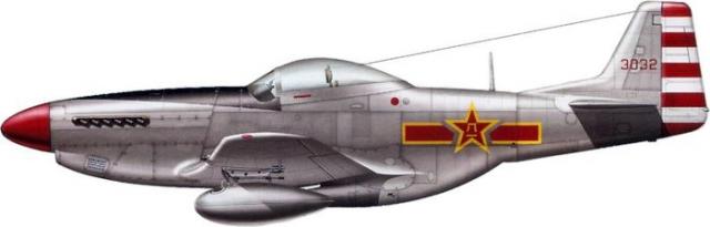 Mustang p 51d chine